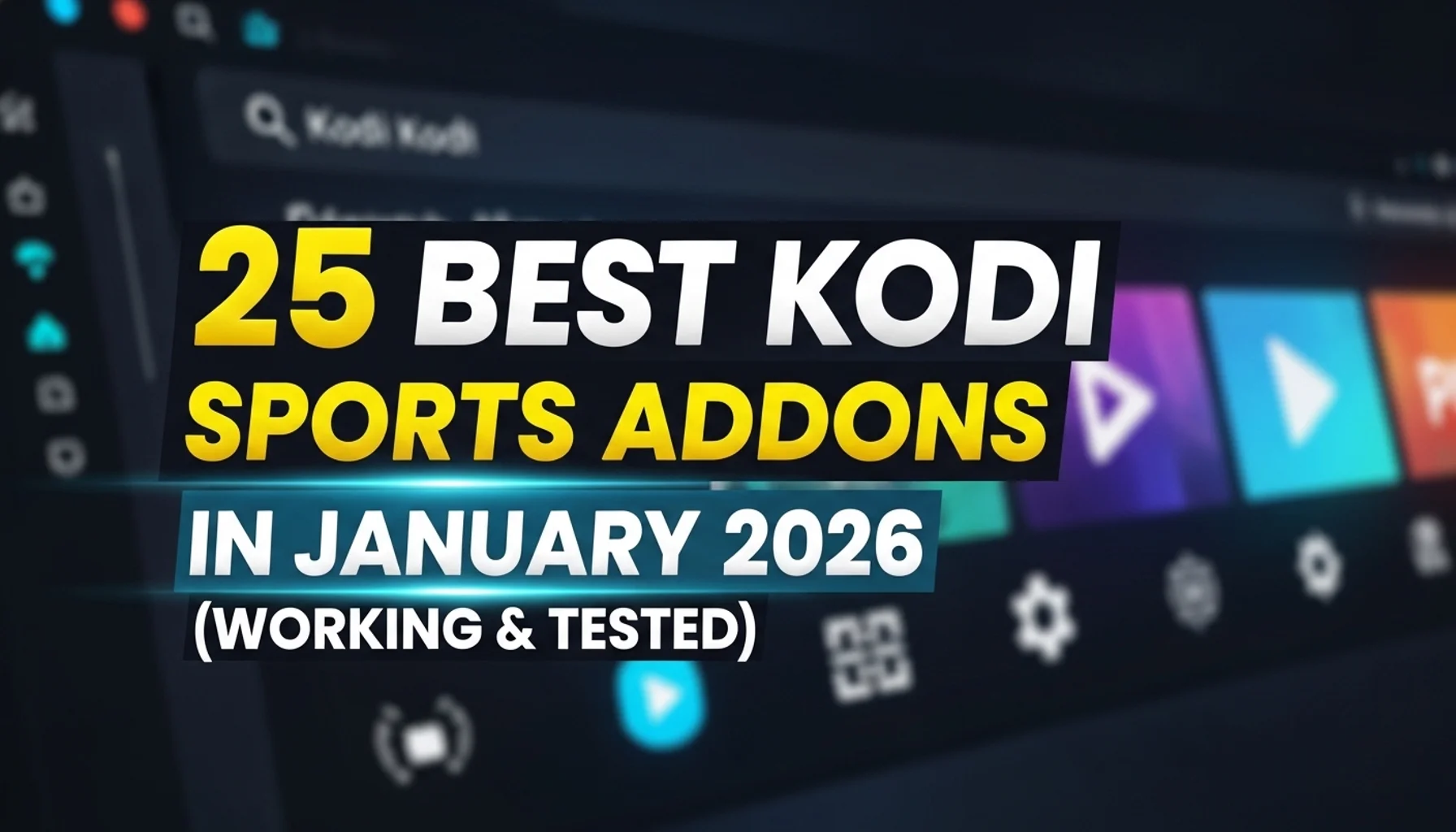 25 best kodi sports addons in january 2026 working tested