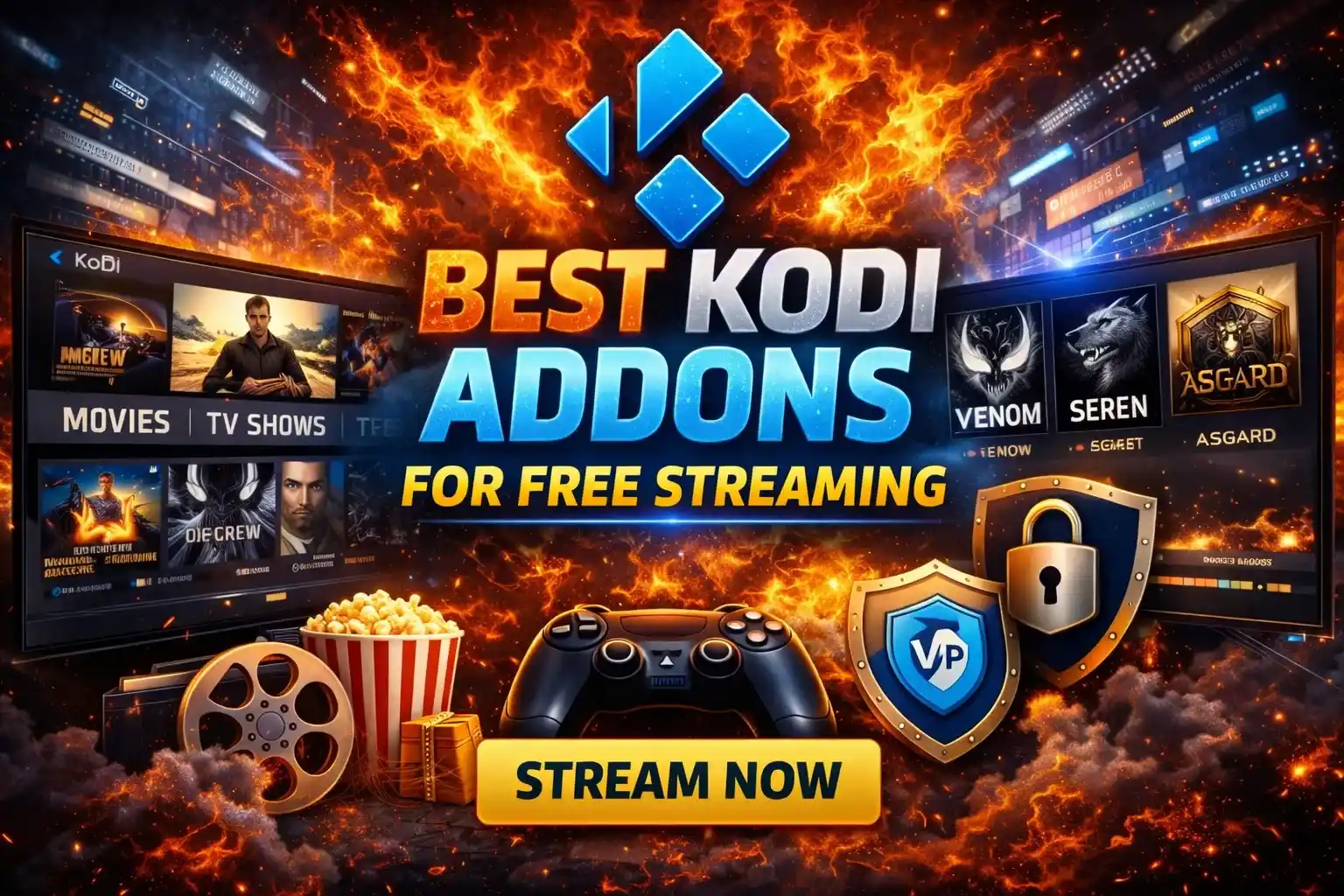 Best Kodi Addons for Free Movies TV