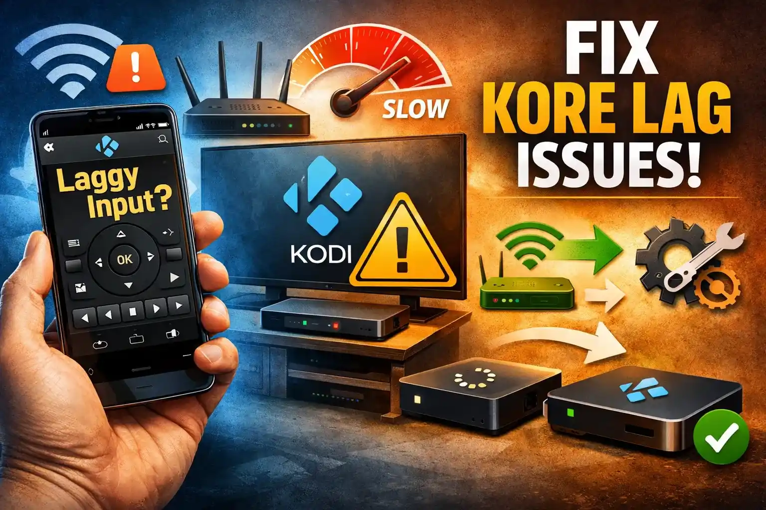 Fixing Kore lag issues with Kodi