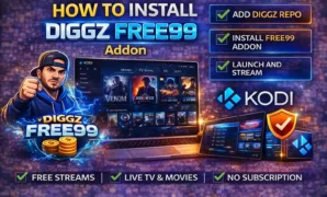 How to Install Diggz Free99 Kodi Addon Free Kodi Streams How to Install Diggz Free99 Kodi Addon Free Kodi Streams 1