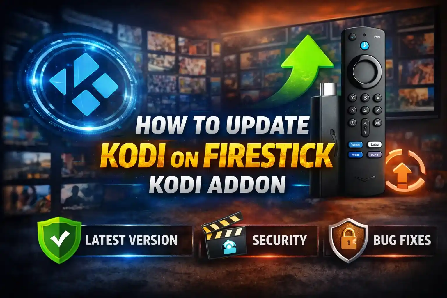 How to Update Kodi on Firestick
