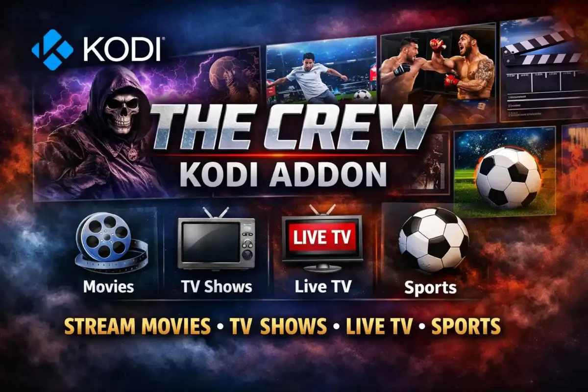 Streaming content with The Crew addon e1773461892101