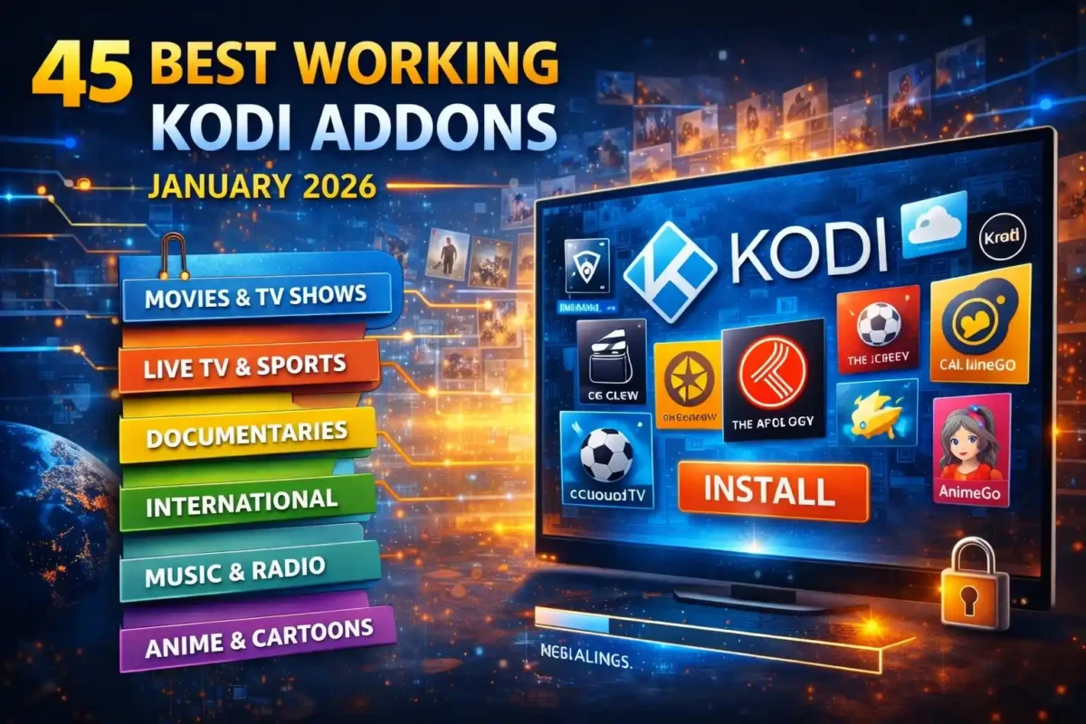 The Top 45 Best Working Kodi Addons 2026 Categorized e1773138797626