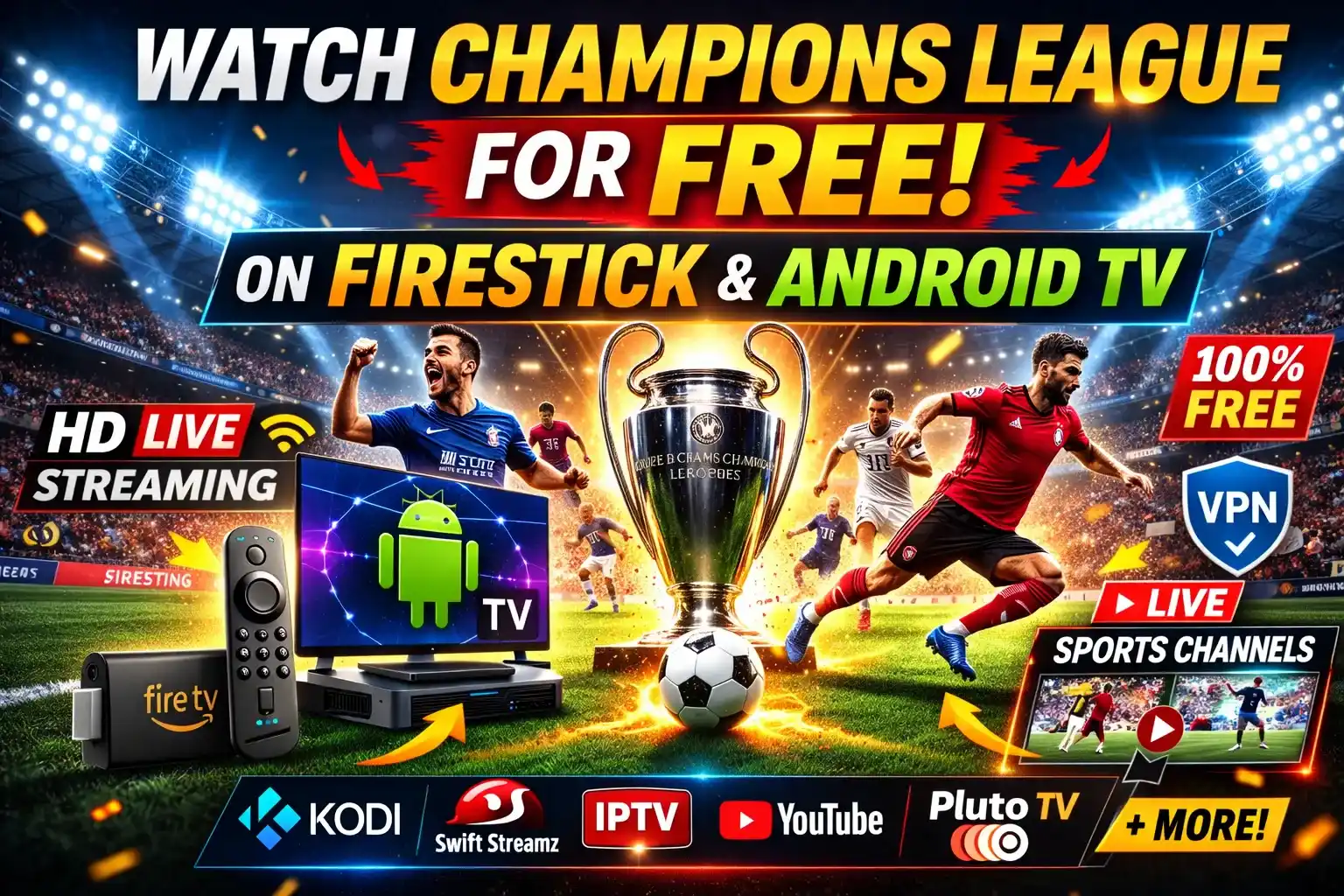 Watch Champions League for free