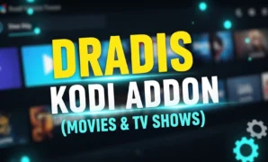 dradis kodi addon movies tv shows