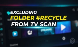 excluding folder named recycle from tv scan