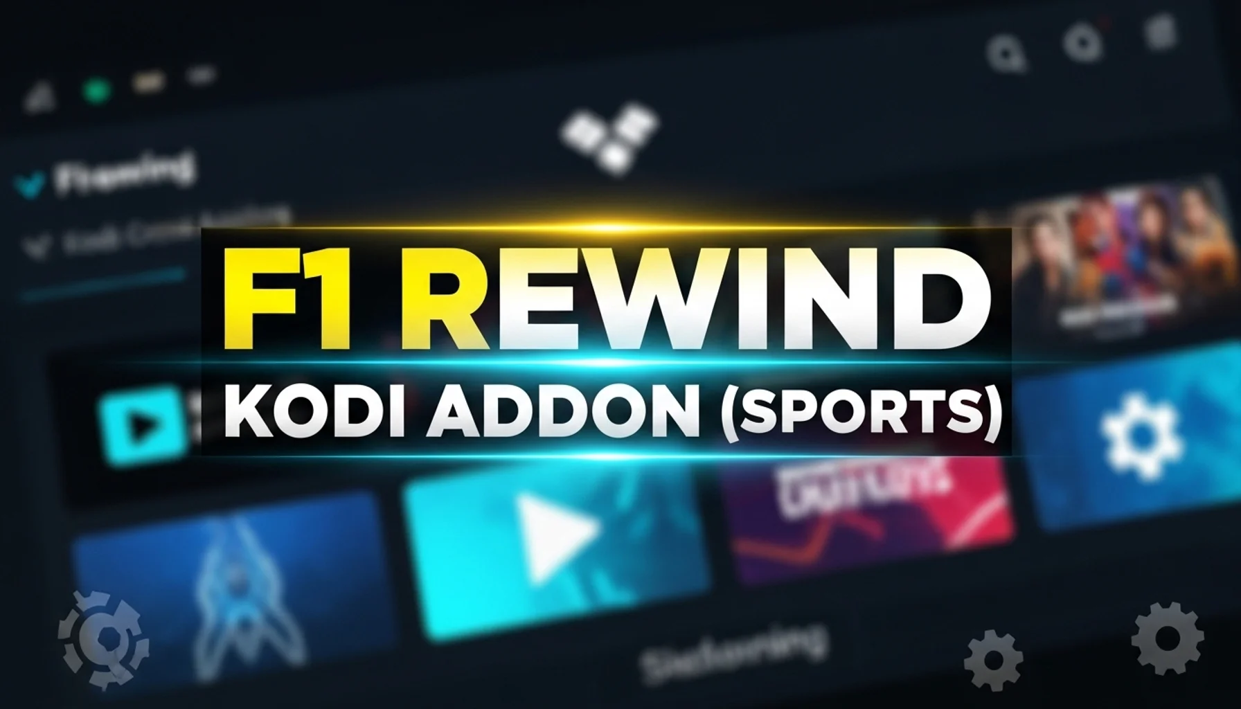 f1 rewind kodi addon sports