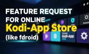 feature request for online kodi app store like fdroid