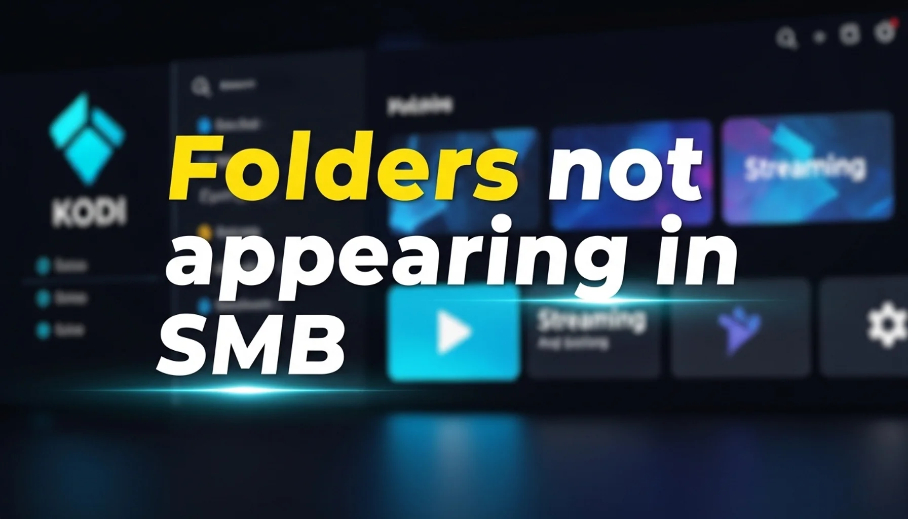 folders not appearing in smb