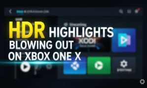 hdr highlights blowing out on xbox one x
