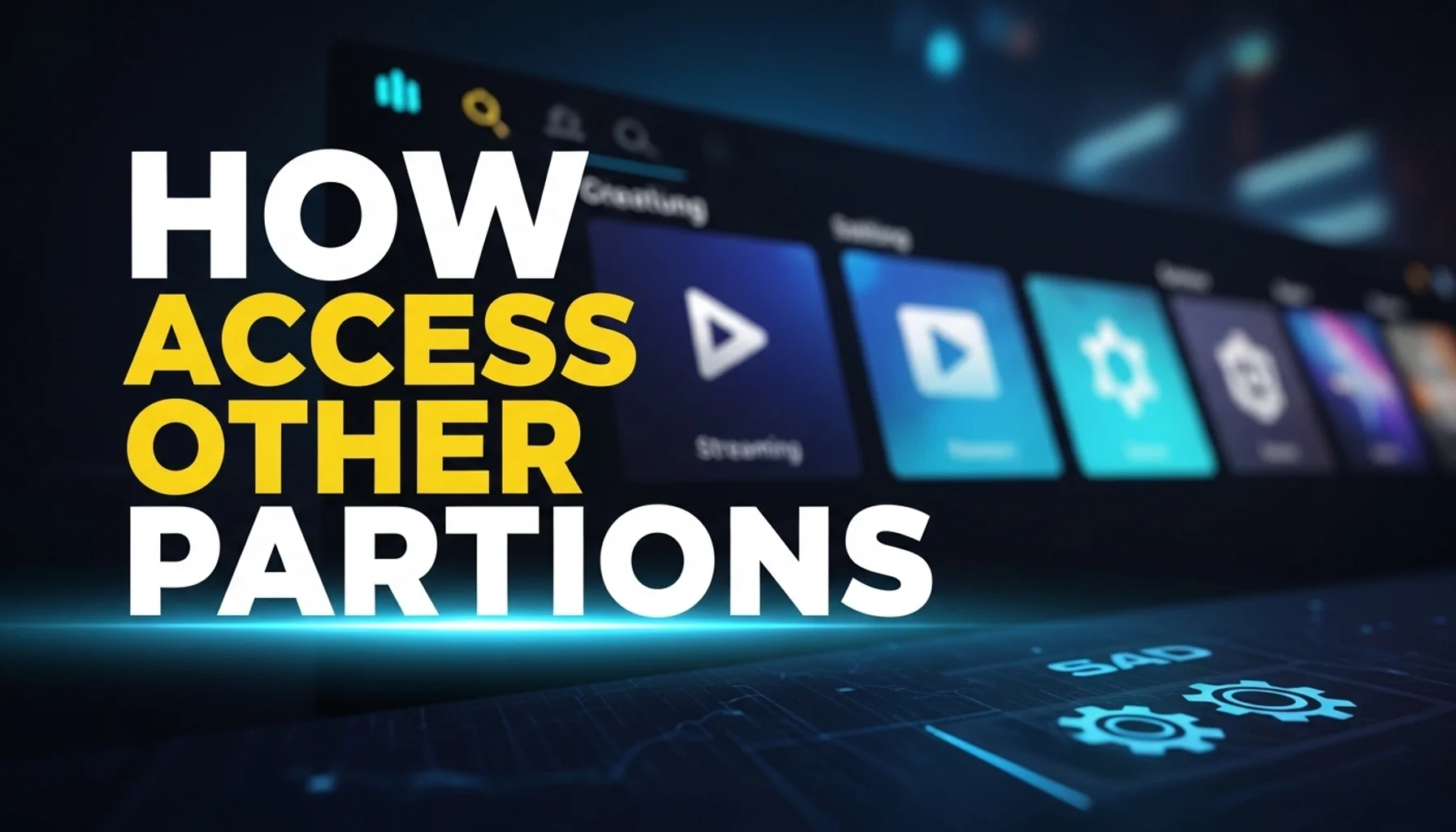 how-access-other-partions how access other partions