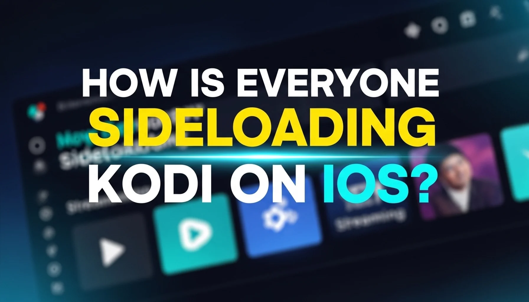 how is everyone sideloading kodi on ios