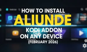 how to install aliunde kodi addon on any device february 202