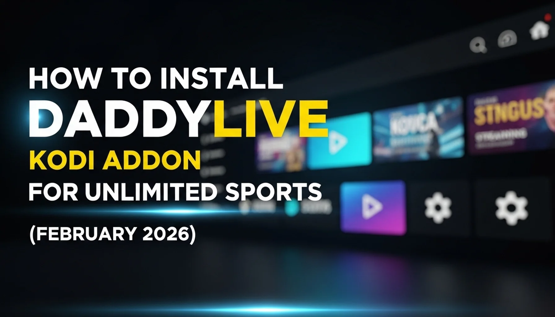 how to install daddylive kodi addon for unlimited sports feb