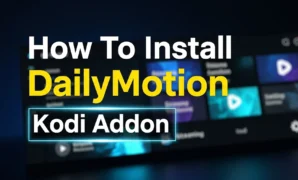 how to install dailymotion kodi addon