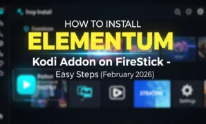how to install elementum kodi addon on firestick easy steps