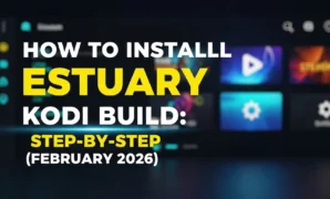 how to install estuary kodi build step by step february 2026