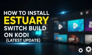 how to install estuary switch build on kodi latest update