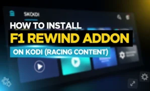how to install f1 rewind addon on kodi racing content