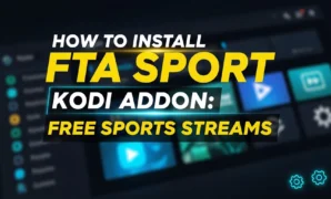 how to install fta sport kodi addon free sports streams