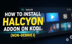 how to install halcyon addon on kodi non debrid