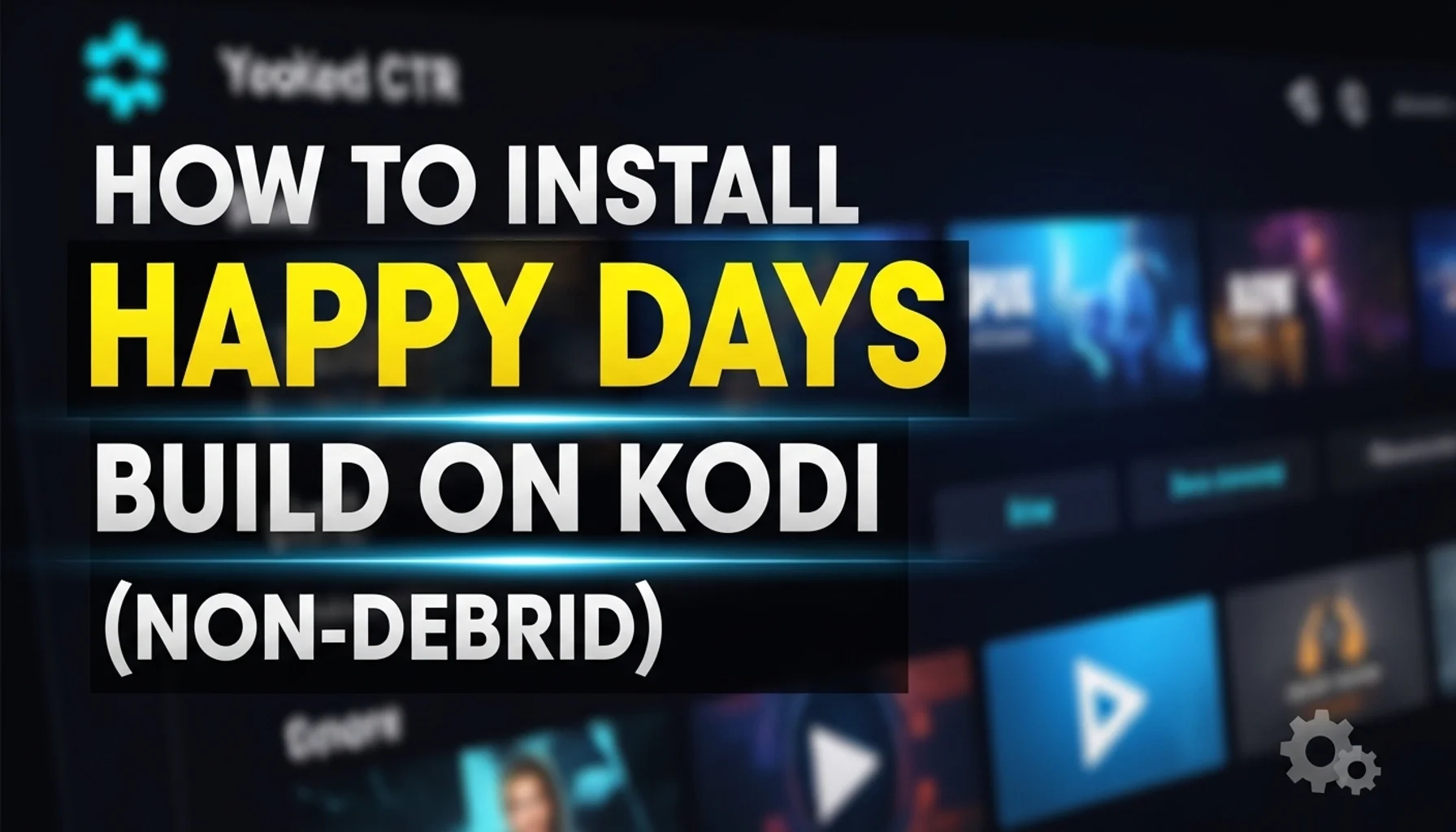 how to install happy days build on kodi non debrid