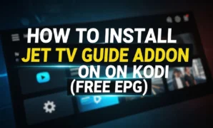how to install jet tv guide addon on kodi free epg