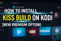 how to install kiss build on kodi new premium option