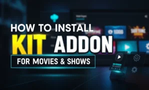 how to install kit kodi addon for movies shows