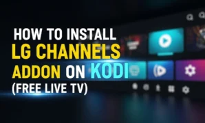 how to install lg channels addon on kodi free live tv