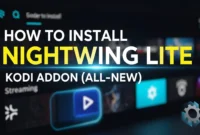 how to install nightwing lite kodi addon all new