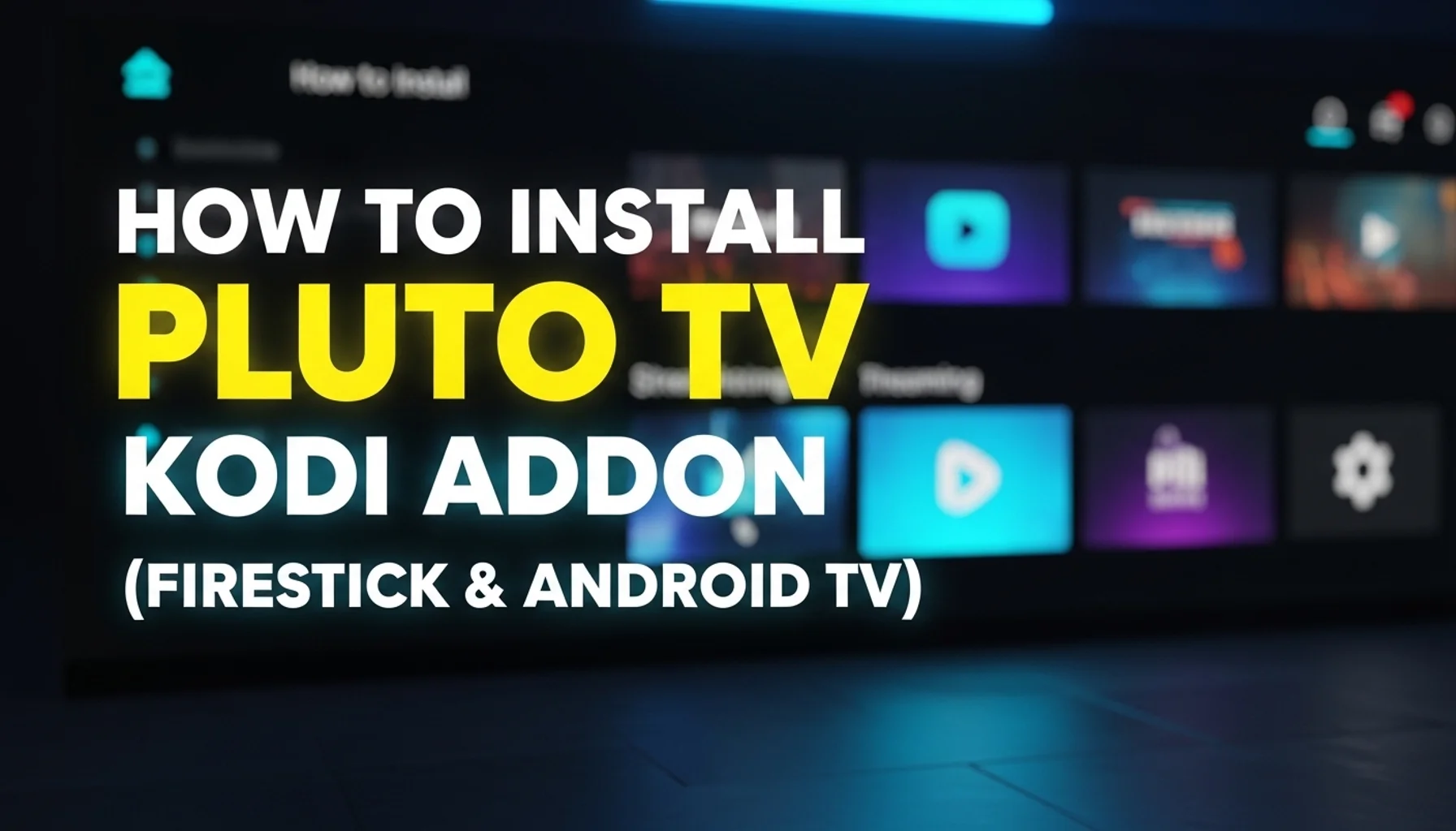 how to install pluto tv kodi addon firestick android tv