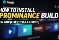how to install prominance build on kodi firestick android