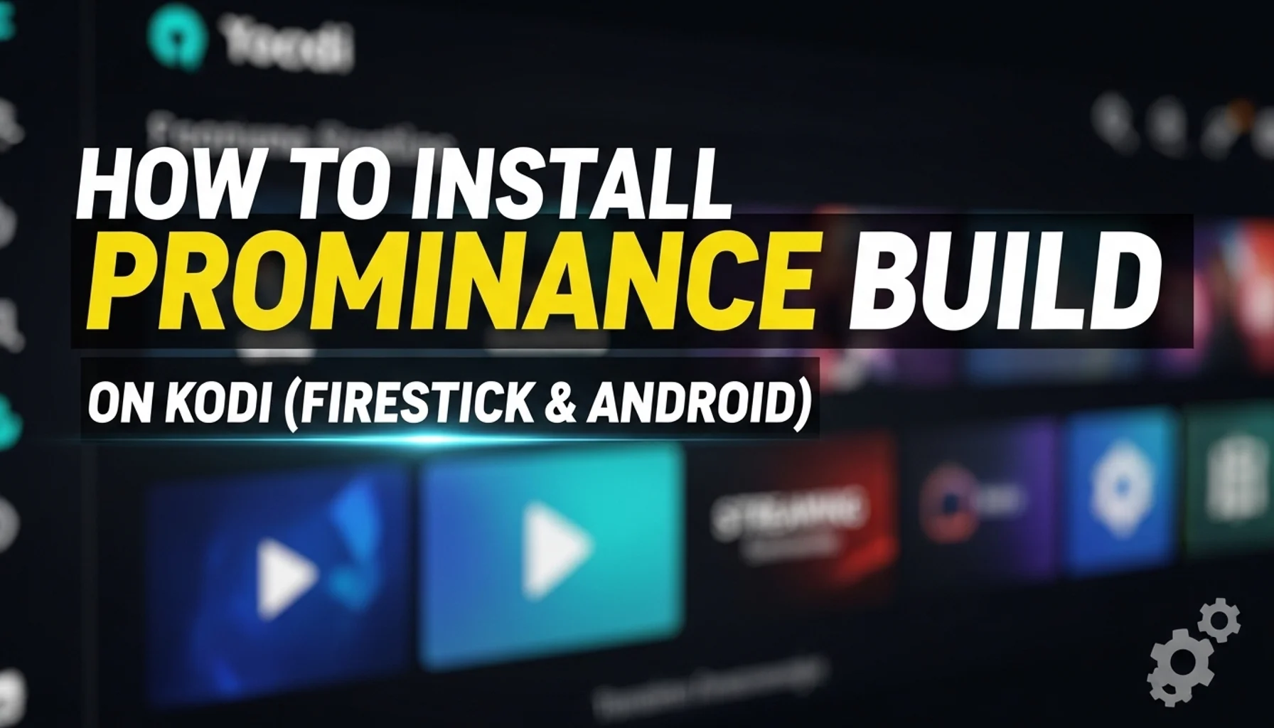how to install prominance build on kodi firestick android