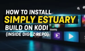 how to install simply estuary build on kodi inside diggz rep