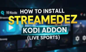 how to install streamedez kodi addon live sports