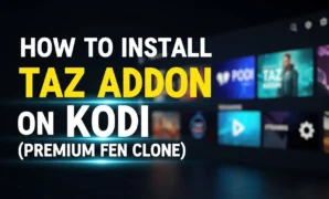 how to install taz addon on kodi premium fen clone