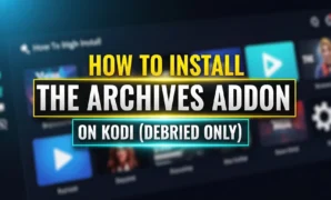 how to install the archives addon on kodi debrid only