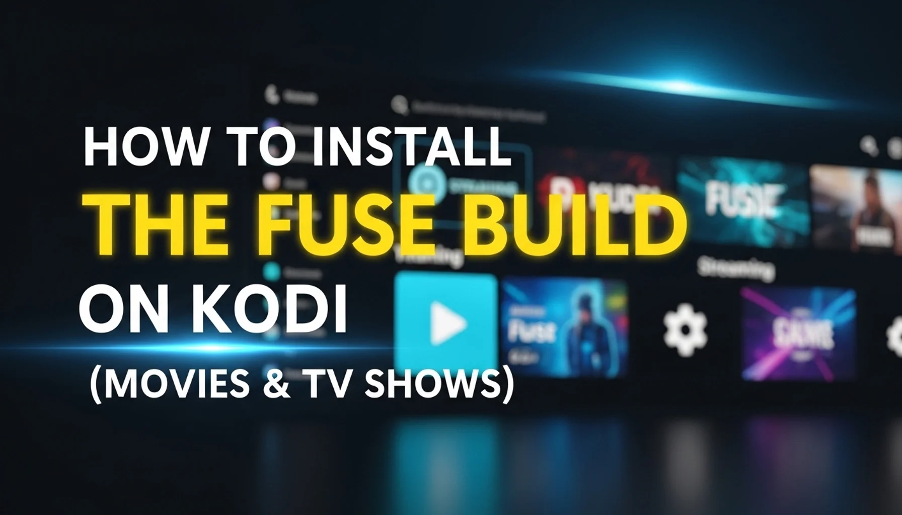 how to install the fuse build on kodi movies tv shows