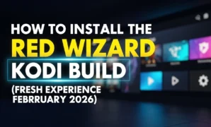 how to install the red wizard kodi build fresh experience fe