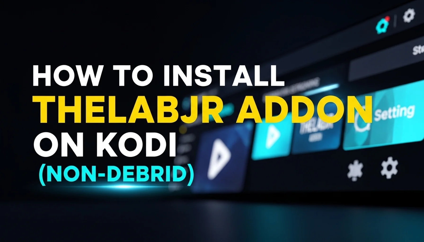 how to install thelabjr addon on kodi non debrid