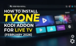 how to install tvone kodi addon for live tv february 2026