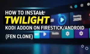 how to install twilight kodi addon on firestickandroid fen c