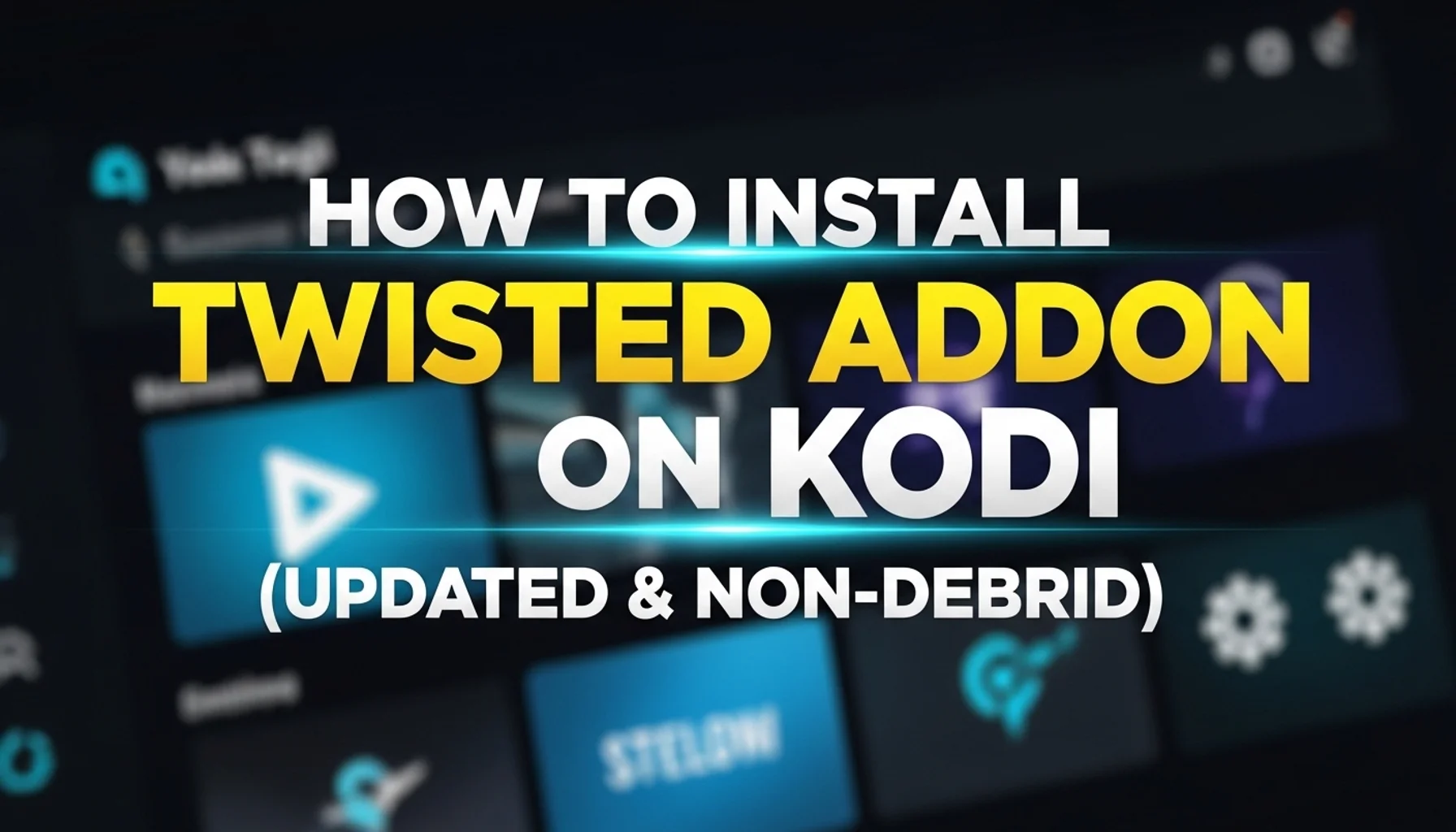 how to install twisted addon on kodi updated non debrid