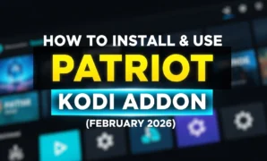 how to install use patriot kodi addon february 2026