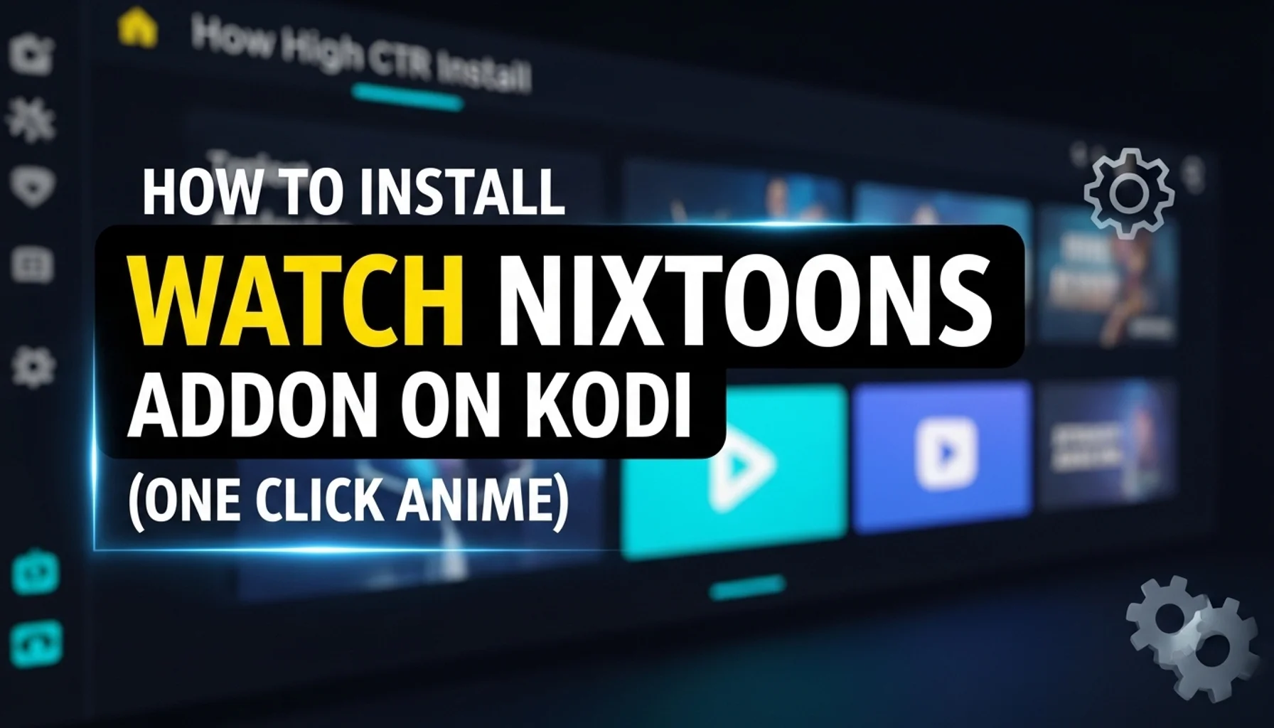 how to install watch nixtoons addon on kodi one click anime