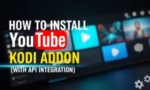 how to install youtube kodi addon with api integration