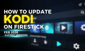 how to update kodi on firestick feb 2026 latest version