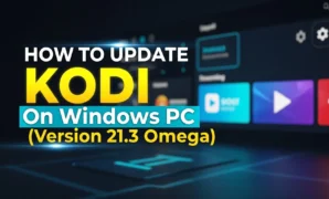 how to update kodi on windows pc version 213 omega
