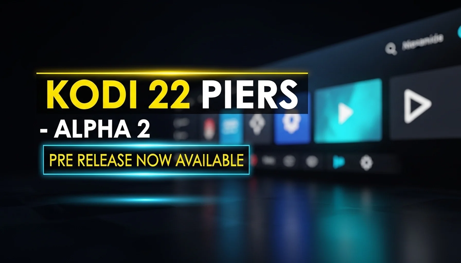 kodi 22 piers alpha 2 pre release now available